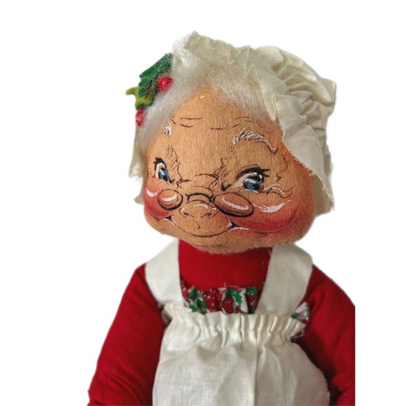 Annalee Doll 1968 Christmas 18” Mrs Claus Mobilitee Vintage - Picture 1 of 6